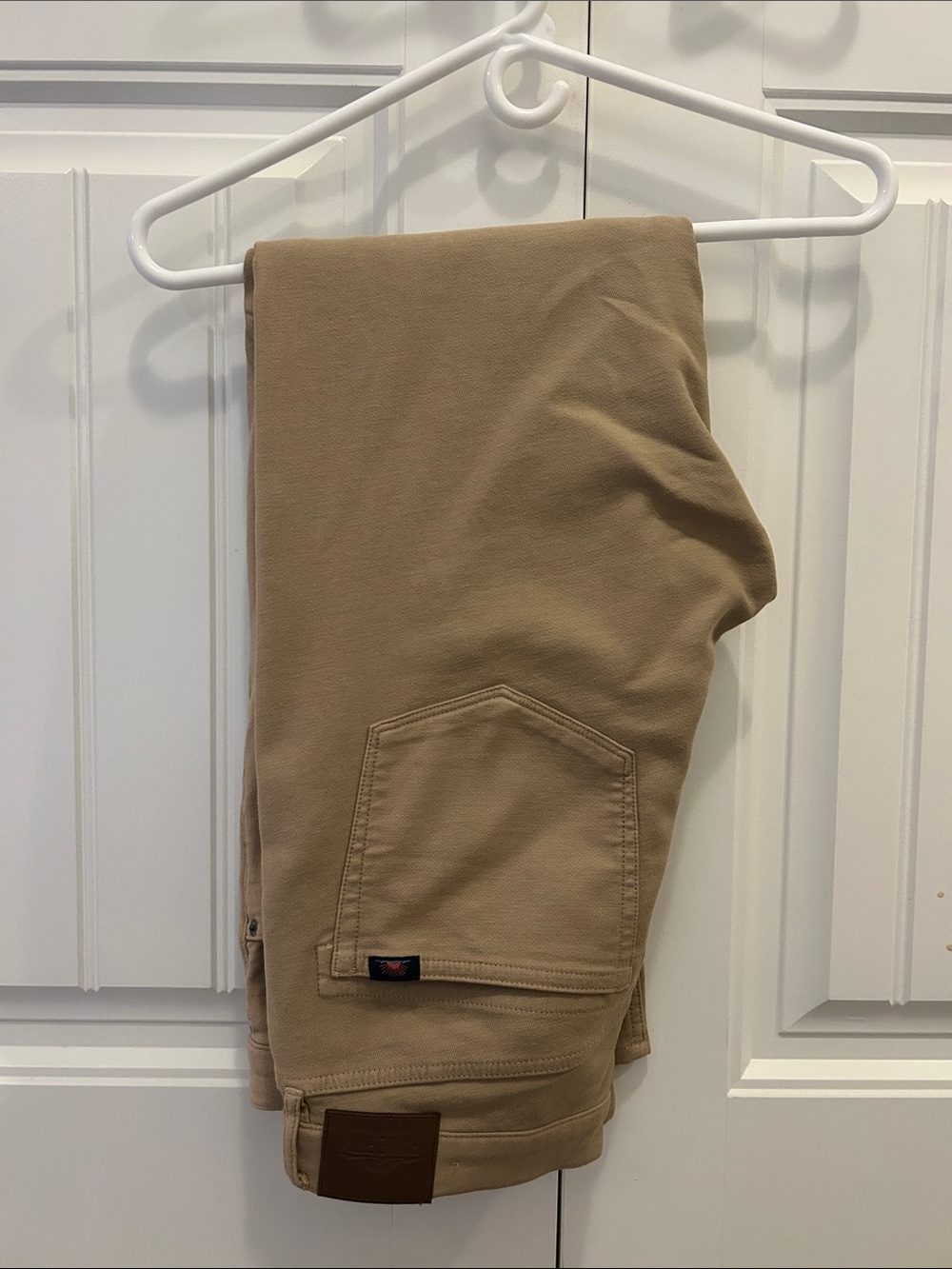 Faherty French Terry Jeans - Desert Khaki - 33x30